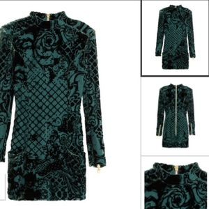 NWT Balmain x H&M Silk Blend Velvet Dress!